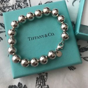 Tiffany & Co. Sterling Silver Bead Ball Bracelet